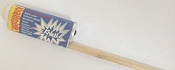 Rakete mit Schweif und Knall DDR Knall-Rakete